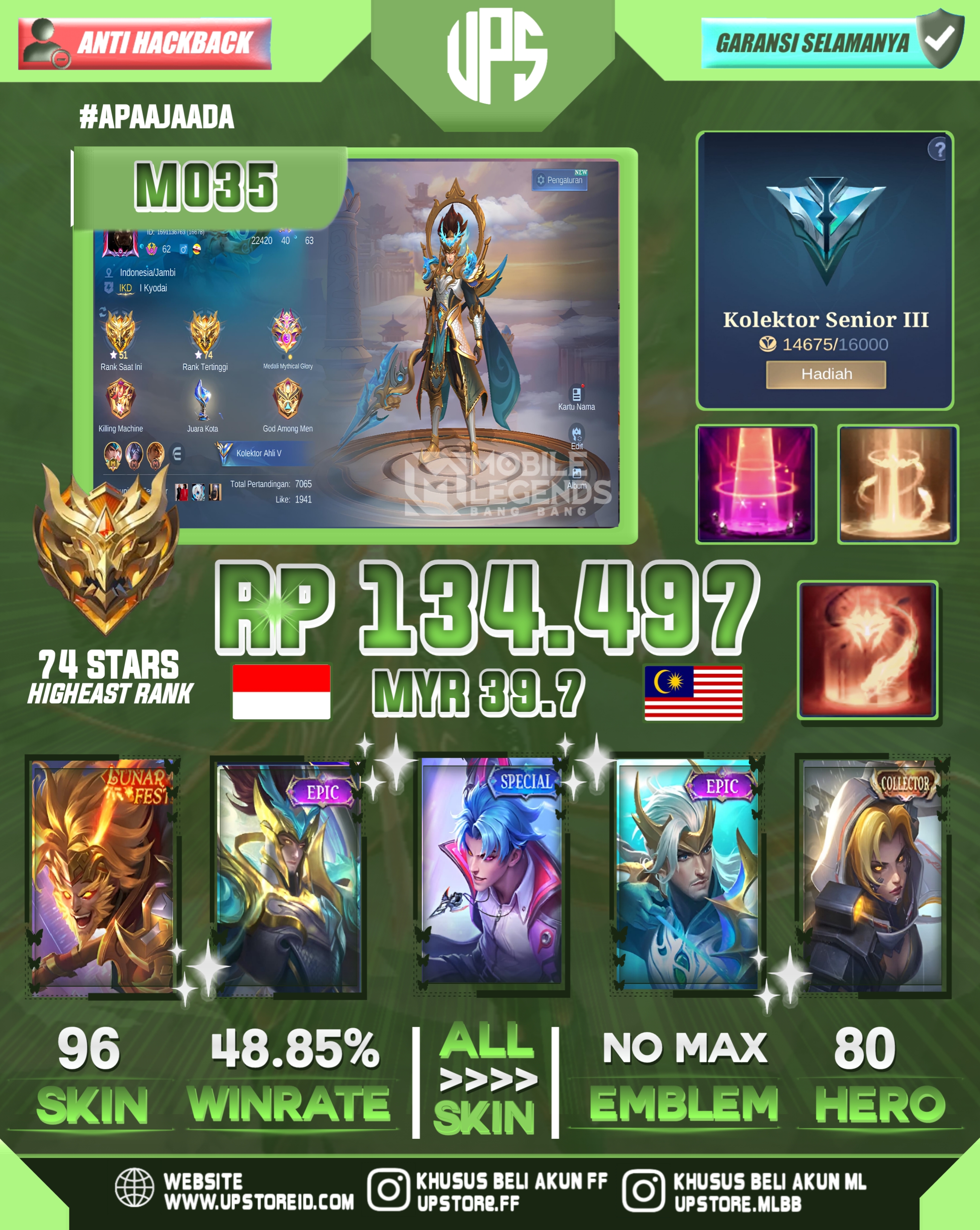 AKUN MOBILE LEGENDS